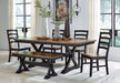 Wildenauer - Dining Room Set – 6 Piece Dining Room Sets by Signature Design by Ashley® at Furniture Wholesale Plus , Nashville furniture store
