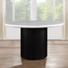 Colvin - Round Dining Table With Marble Top – Dining Tables by Steve Silver Furniture at Furniture Wholesale Plus , Nashville furniture store