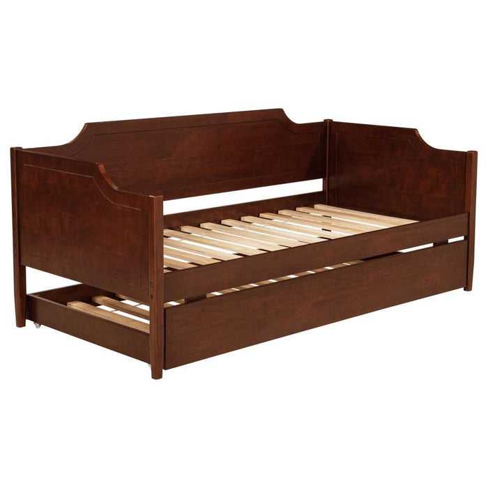 Redding - Wood Twin Daybed With Trundle - Cherry – Daybeds by Coaster Fine Furniture at Furniture Wholesale Plus , Nashville furniture store