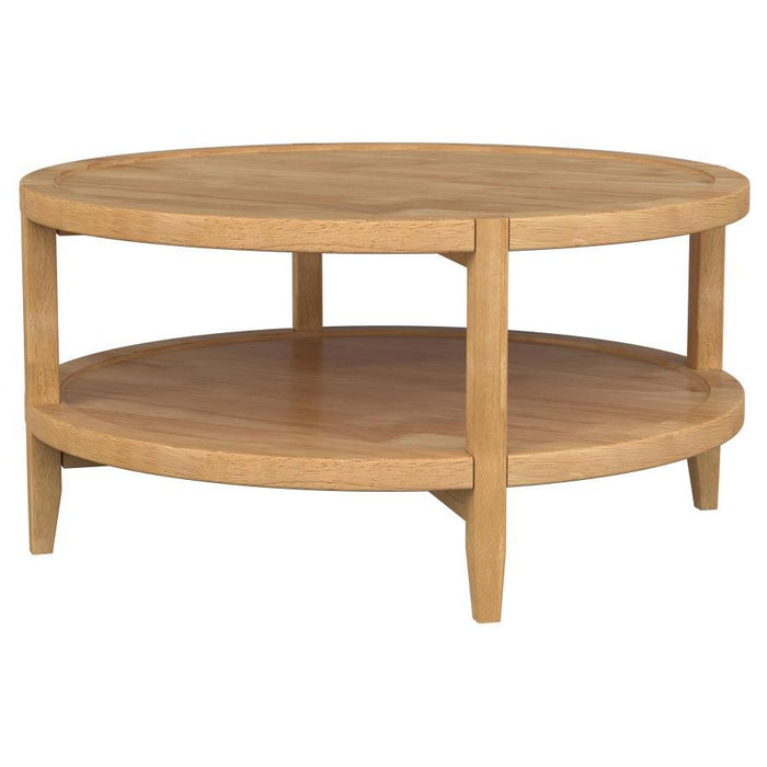 Camillo - Round Solid Wood Table – End Tables by Coaster Fine Furniture at Furniture Wholesale Plus , Nashville furniture store
