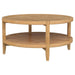 Camillo - Round Solid Wood Table – End Tables by Coaster Fine Furniture at Furniture Wholesale Plus , Nashville furniture store