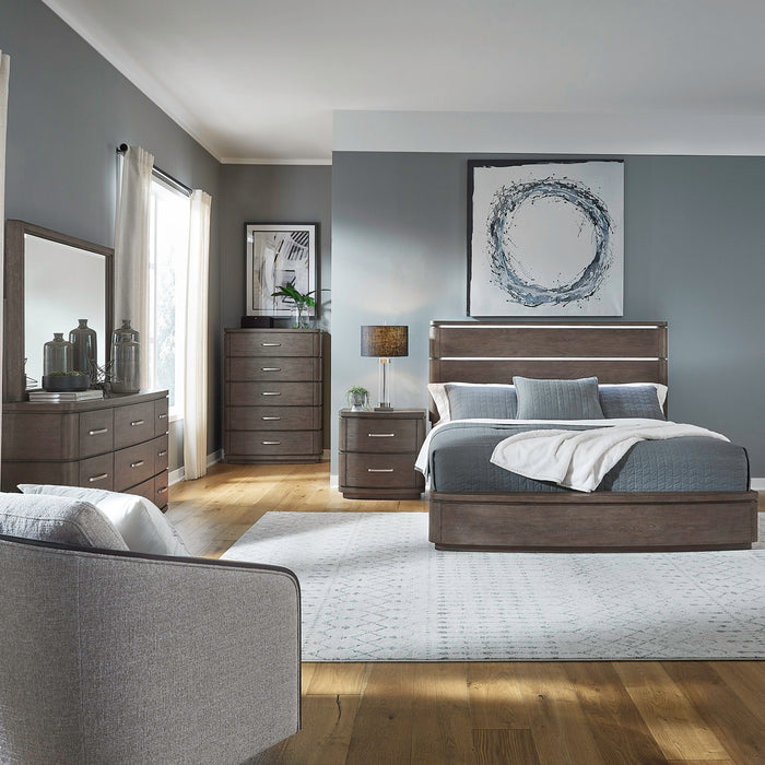 Cascade Falls - Nightstand With Charging Station - Satin Espresso – Nightstands w/ Charging Stations by Liberty Furniture at Furniture Wholesale Plus , Nashville furniture store
