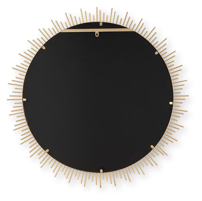 Wainport - Accent Mirror - Gold Finish – Accent Mirrors by Signature Design by Ashley® at Furniture Wholesale Plus , Nashville furniture store