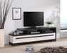 Remington - TV Stand - Black & White - Premium TV Stands from Crown Mark - Just $339! Shop now at Furniture Wholesale Plus  We are the best furniture store in Nashville, Hendersonville, Goodlettsville, Madison, Antioch, Mount Juliet, Lebanon, Gallatin, Springfield, Murfreesboro, Franklin, Brentwood