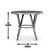 Portland - Round Counter Table - Dark Gray – Counter Tables by Steve Silver Furniture at Furniture Wholesale Plus , Nashville furniture store