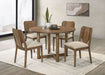 Biltmore - Wood Dining Table Set – 5 Piece Dining Room Sets by Coaster Fine Furniture at Furniture Wholesale Plus , Nashville furniture store