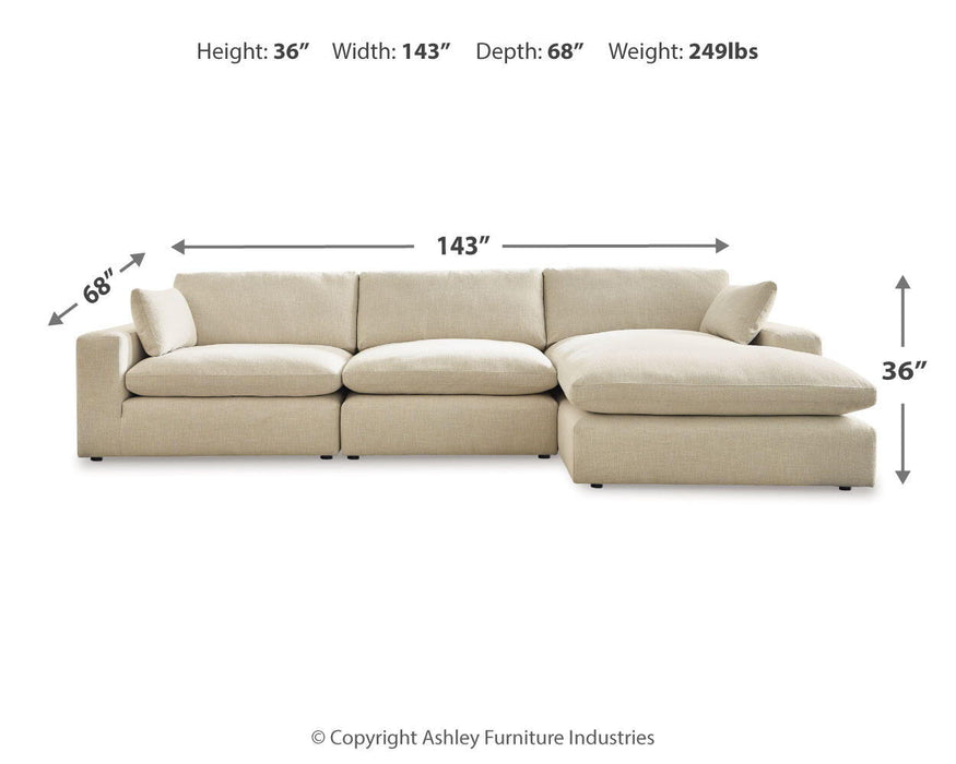 Elyza - Sectional – Stationary Sectionals by Benchcraft® at Furniture Wholesale Plus , Nashville furniture store