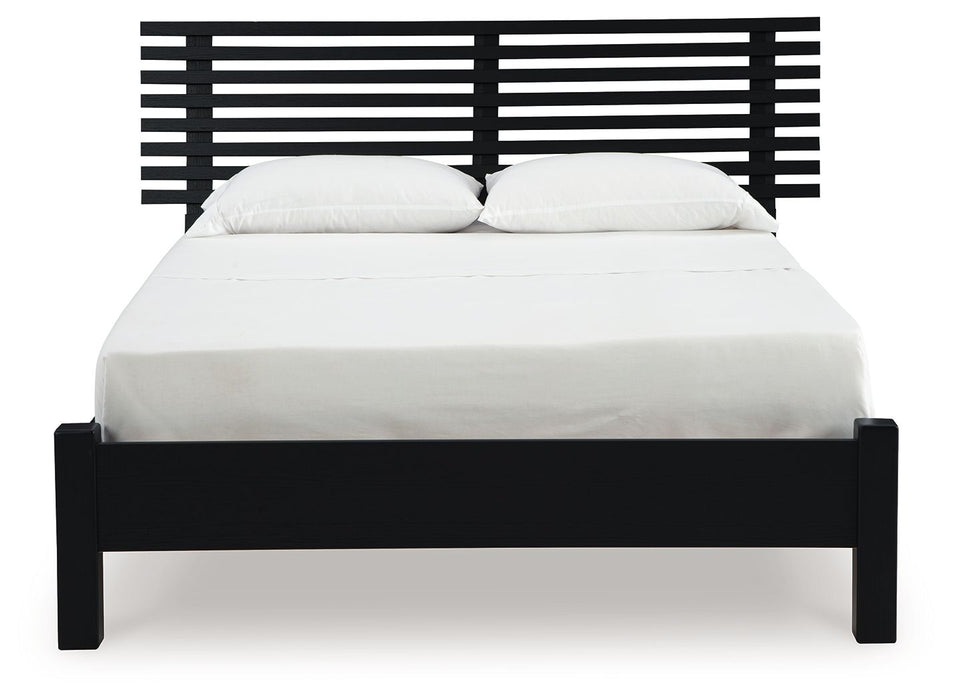 Danziar - Slat Panel Bed With Low Footboard – Slat Beds by Signature Design by Ashley® at Furniture Wholesale Plus , Nashville furniture store