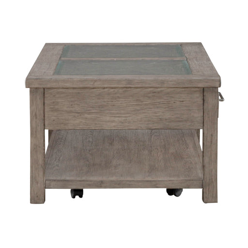 Skyview Lodge - Cocktail Table - Cobblestone – Cocktail Tables by Liberty Furniture at Furniture Wholesale Plus , Nashville furniture store