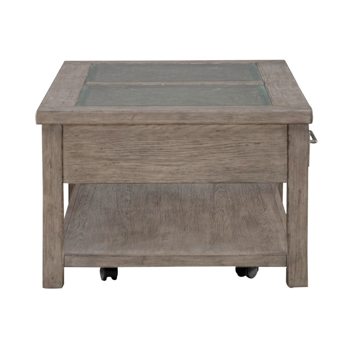 Skyview Lodge - Cocktail Table - Cobblestone – Cocktail Tables by Liberty Furniture at Furniture Wholesale Plus , Nashville furniture store