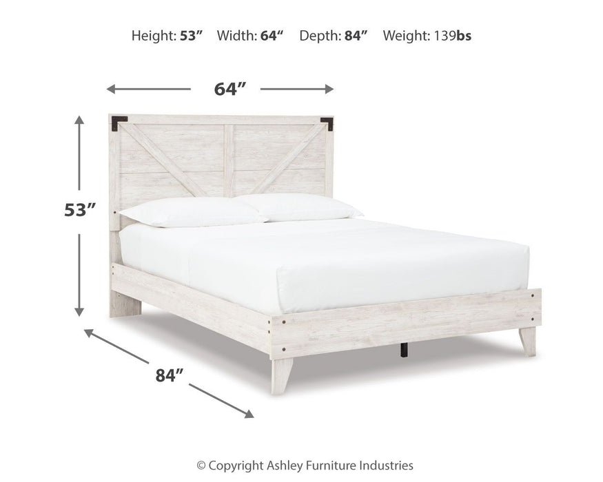 Shawburn - Panel Bed – Platform Beds by Signature Design by Ashley® at Furniture Wholesale Plus , Nashville furniture store