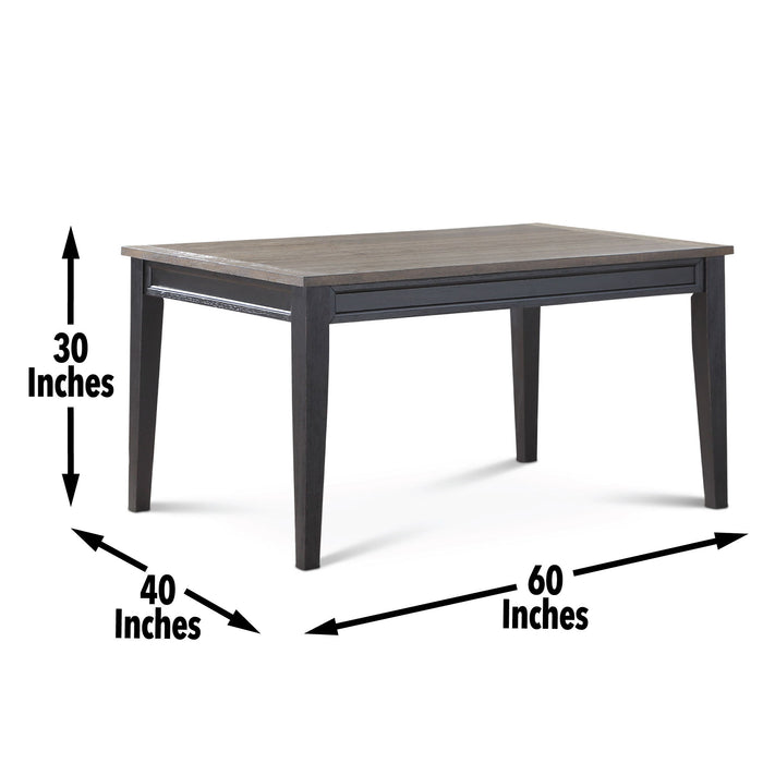 Raven - Noir Dining Table - Dark Brown – Dining Tables by Steve Silver Furniture at Furniture Wholesale Plus , Nashville furniture store