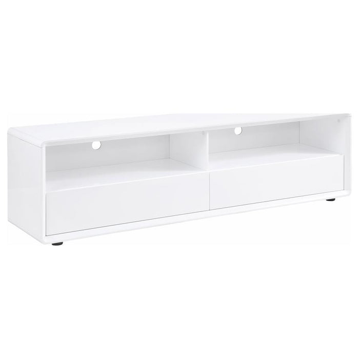 Ellice - TV Stand Media Console - White - Premium TV Stands from Coaster Fine Furniture - Just $429! Shop now at Furniture Wholesale Plus  We are the best furniture store in Nashville, Hendersonville, Goodlettsville, Madison, Antioch, Mount Juliet, Lebanon, Gallatin, Springfield, Murfreesboro, Franklin, Brentwood