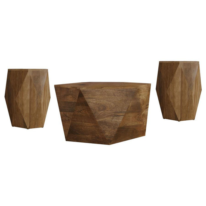 Zalika - Solid Wood Coffee And End Table Set – Table Sets by Coaster Fine Furniture at Furniture Wholesale Plus , Nashville furniture store
