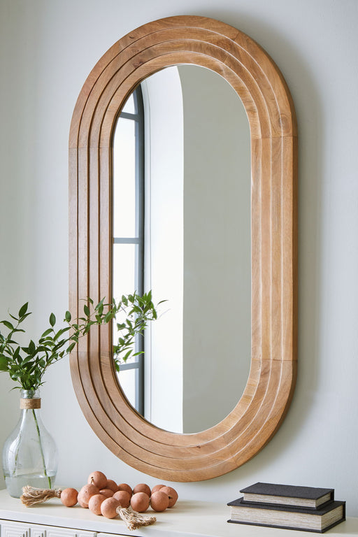 Daverly - Accent Mirror - Brown – Accent Mirrors by Signature Design by Ashley® at Furniture Wholesale Plus , Nashville furniture store