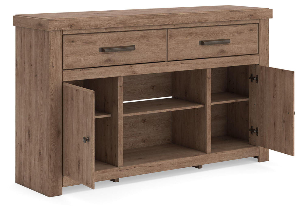 Garistyn - LG TV Stand With Fireplace Option – TV Stands by Signature Design by Ashley® at Furniture Wholesale Plus , Nashville furniture store
