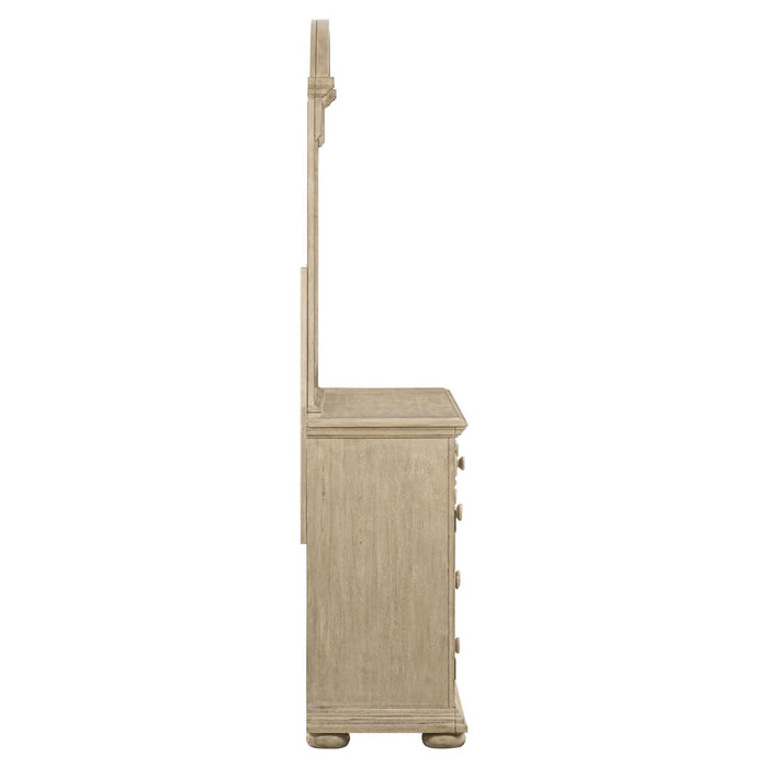 Summer House - Dresser & Mirror - Sand Dune – Dresser & Mirror by Liberty Furniture at Furniture Wholesale Plus , Nashville furniture store