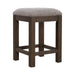 Cascade Falls - Upholstered Console Stool - Satin Espresso – Counter Height (24"-27") by Liberty Furniture at Furniture Wholesale Plus , Nashville furniture store