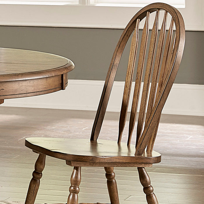 Carolina Crossing - Windsor Side Chair – Side Chairs by Liberty Furniture at Furniture Wholesale Plus , Nashville furniture store
