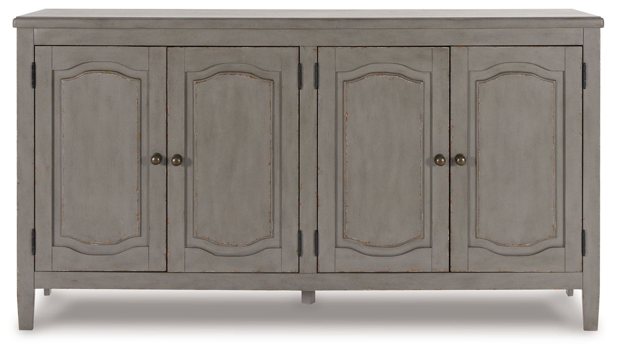 Charina - Accent Cabinet - Antique Gray