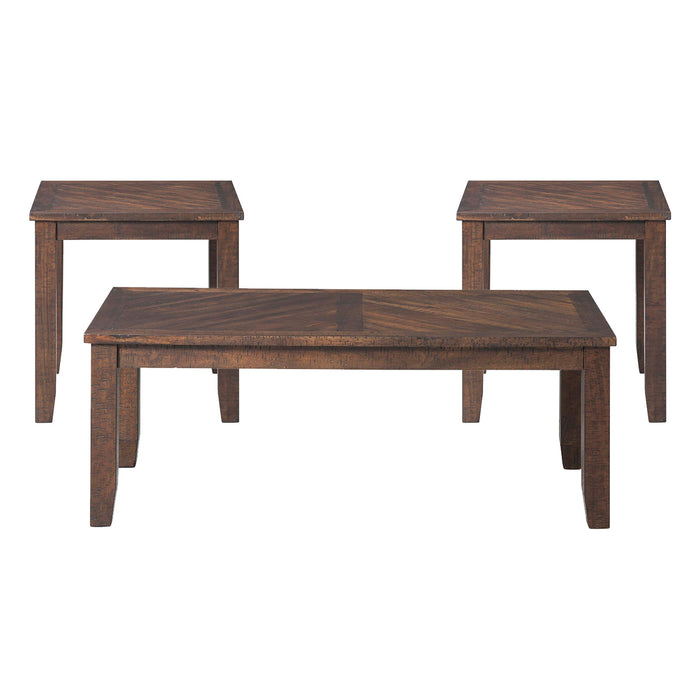 Jax - 3 Table Occasional Set - Dark Walnut – Table Sets by Elements International at Furniture Wholesale Plus , Nashville furniture store