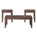 Jax - 3 Table Occasional Set - Dark Walnut – Table Sets by Elements International at Furniture Wholesale Plus , Nashville furniture store