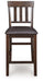 Haddigan - Upholstered Barstool (Set of 2) - Dark Brown – Stool Sets by Signature Design by Ashley® at Furniture Wholesale Plus , Nashville furniture store