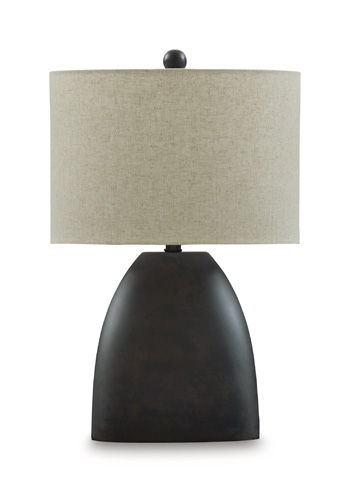 Sethmore - Terracotta Table Lamp - Antique Black – Table Lamps by Signature Design by Ashley® at Furniture Wholesale Plus , Nashville furniture store