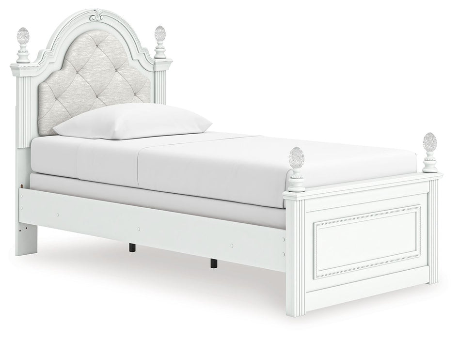 Kozlani - Upholstered Panel Bedroom Set – 3 Piece Bedroom Sets by Signature Design by Ashley® at Furniture Wholesale Plus , Nashville furniture store