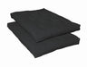 7" Deluxe Futon Pad - Black – Futon Pads by CoasterEveryday at Furniture Wholesale Plus , Nashville furniture store
