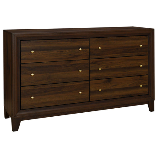 Welsley - 6-Drawer Dresser – Dressers by Coaster Fine Furniture at Furniture Wholesale Plus , Nashville furniture store