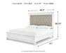 Kanwyn - Upholstered Panel Bed – Upholstered Beds by Benchcraft® at Furniture Wholesale Plus , Nashville furniture store