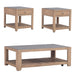 Millstone - 3 Piece Set (1 Cocktail 2 End Tables) - Nutmeg – Table Sets by Liberty Furniture at Furniture Wholesale Plus , Nashville furniture store