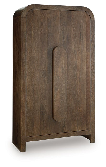 Thoren - Accent Cabinet - Medium Brown – Accent Cabinets by Signature Design by Ashley® at Furniture Wholesale Plus , Nashville furniture store