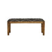 Lamont - Fabric Upholstered Accent Bench - Black And Natural - Premium Upholstered Benches from CoasterEssence - Just $269! Shop now at Furniture Wholesale Plus  We are the best furniture store in Nashville, Hendersonville, Goodlettsville, Madison, Antioch, Mount Juliet, Lebanon, Gallatin, Springfield, Murfreesboro, Franklin, Brentwood