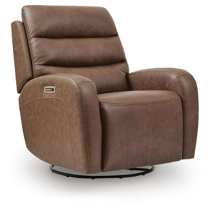 Motion-Max - Swivel Glider Power Recliner - Saddle – Swivel Glider Chairs by Signature Design by Ashley® at Furniture Wholesale Plus , Nashville furniture store