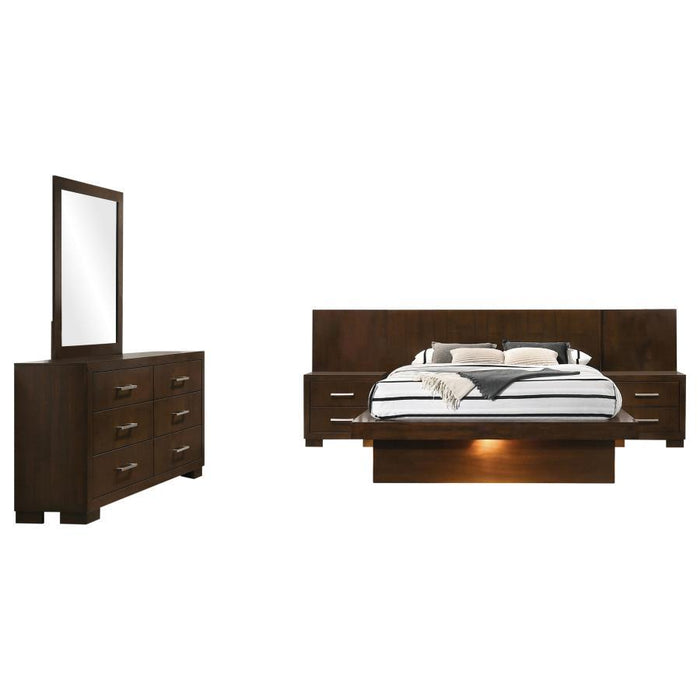 Jessica - Bedroom Set With LED - Premium 5 Piece Bedroom Sets from CoasterEssence - Just $2099! Shop now at Furniture Wholesale Plus  We are the best furniture store in Nashville, Hendersonville, Goodlettsville, Madison, Antioch, Mount Juliet, Lebanon, Gallatin, Springfield, Murfreesboro, Franklin, Brentwood