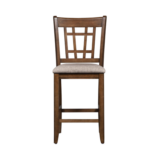 Santa Rosa - Lattice Back Counter Chair - Antique Honey – Counter Chairs by Liberty Furniture at Furniture Wholesale Plus , Nashville furniture store