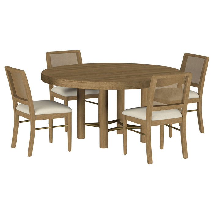 Arini - Round Dining Room Table Set – 5 Piece Dining Room Sets by Coaster Fine Furniture at Furniture Wholesale Plus , Nashville furniture store