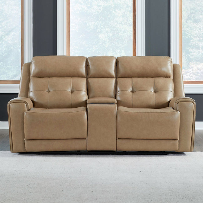Carrington - Loveseat With Console P3 & ZG – Reclining Loveseats by Liberty Furniture at Furniture Wholesale Plus , Nashville furniture store
