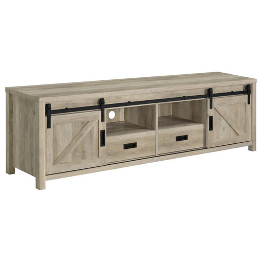 Madra - 2-Door Engineered Wood TV Stand - Premium TV Stands from CoasterEssence - Just $489! Shop now at Furniture Wholesale Plus  We are the best furniture store in Nashville, Hendersonville, Goodlettsville, Madison, Antioch, Mount Juliet, Lebanon, Gallatin, Springfield, Murfreesboro, Franklin, Brentwood