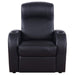 Cyrus - Upholstered Track Arm Recliner - Black - Premium Reclining Chairs from CoasterEssence - Just $759! Shop now at Furniture Wholesale Plus  We are the best furniture store in Nashville, Hendersonville, Goodlettsville, Madison, Antioch, Mount Juliet, Lebanon, Gallatin, Springfield, Murfreesboro, Franklin, Brentwood