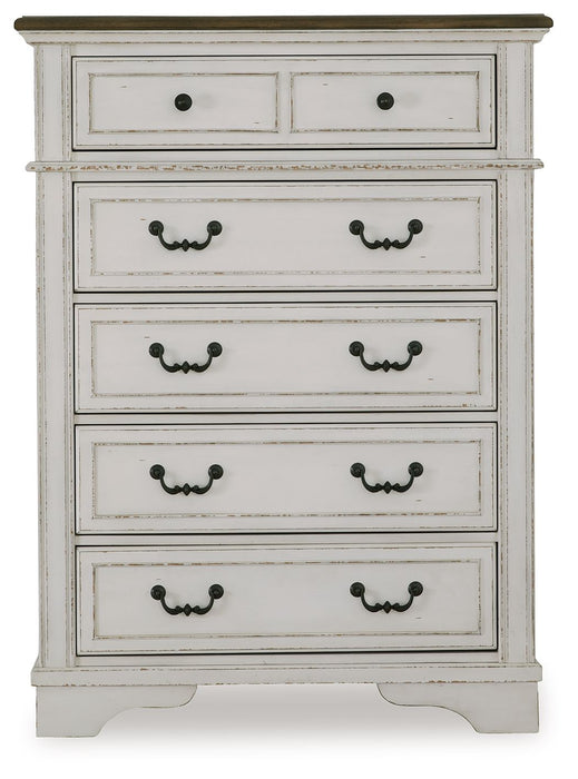 Blendon - Five Drawer Chest - Two-tone – Accent Chests by Signature Design by Ashley® at Furniture Wholesale Plus , Nashville furniture store