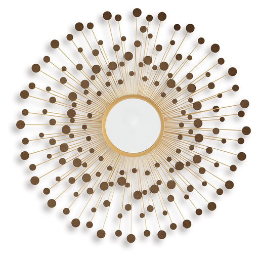 Morwenna - Accent Mirror - Bronze / Gold Finish – Accent Mirrors by Signature Design by Ashley® at Furniture Wholesale Plus , Nashville furniture store