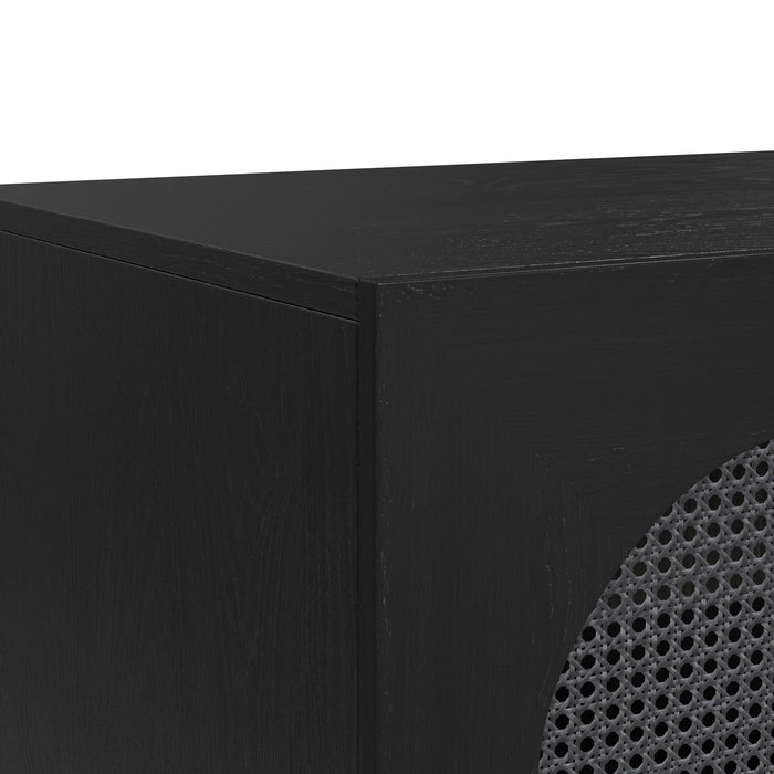 Bahama Breeze - Server - Black – Servers by Elements International at Furniture Wholesale Plus , Nashville furniture store