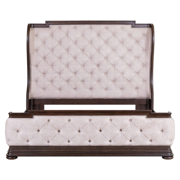 Providence Park - Shelter Bed – Upholstered Beds by Liberty Furniture at Furniture Wholesale Plus , Nashville furniture store