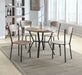 Blake - Round Dinette Set – 5 Piece Dining Room Sets by Crown Mark at Furniture Wholesale Plus , Nashville furniture store