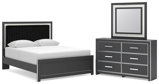 Zuraleus - Upholstered Panel Platform Bedroom Set – 3 Piece Bedroom Sets by Signature Design by Ashley® at Furniture Wholesale Plus , Nashville furniture store