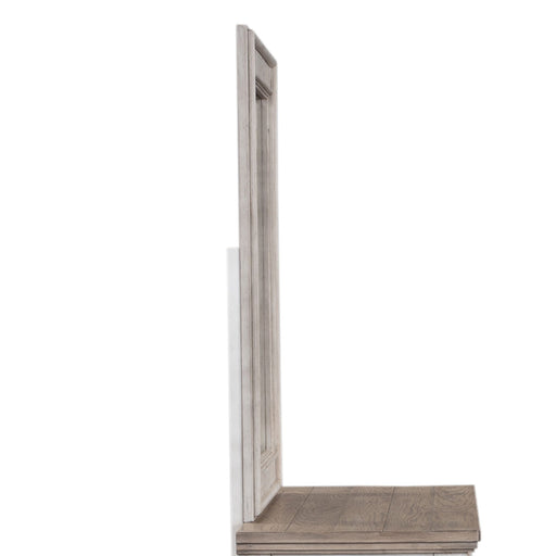 Heartland - Landscape Mirror - Antique White / Tobacco Tops – Landscape Mirrors by Liberty Furniture at Furniture Wholesale Plus , Nashville furniture store