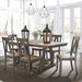 Lindsey Farm - Trestle Table Set – 5 Piece Dining Room Sets by Liberty Furniture at Furniture Wholesale Plus , Nashville furniture store